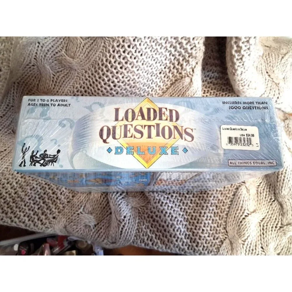 Loaded Questions Deluxe Adult Party Board Game With Over 1000 Questions